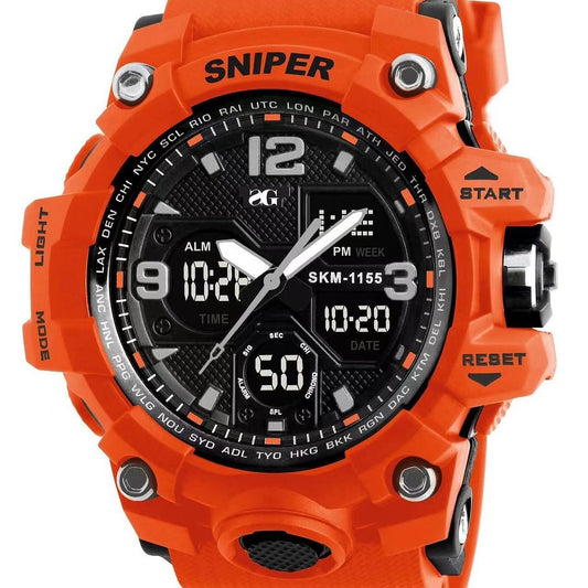 Z-Shock Watch (Orange)