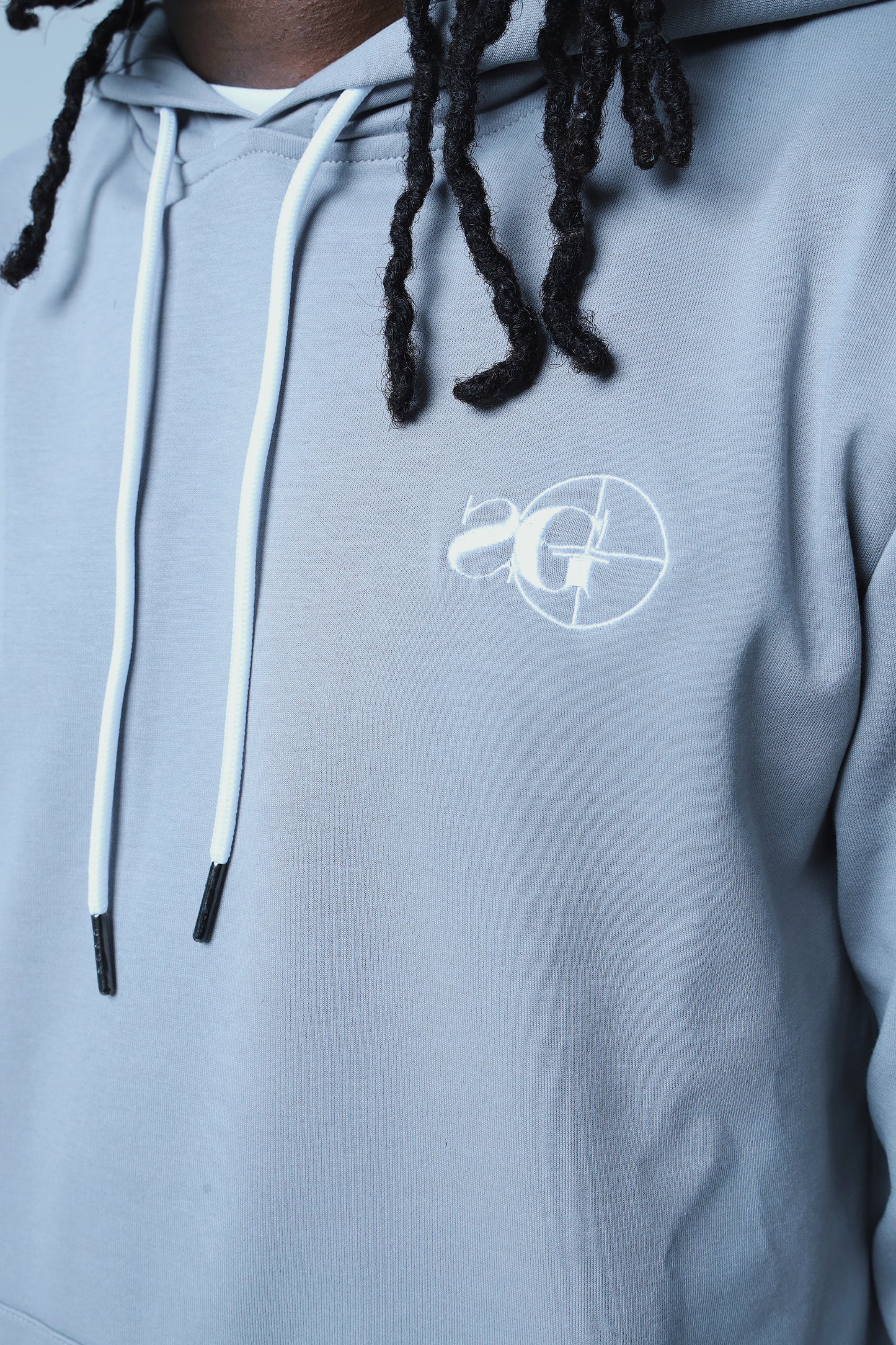 SG Essential Pullover Hoodie (Grey/White)