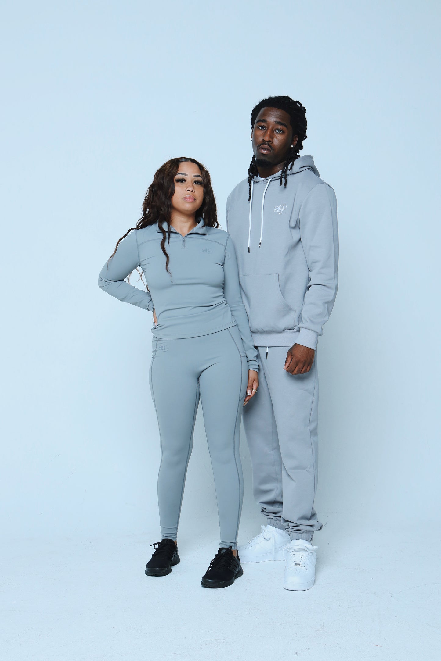 SG Essential Sweatpants (Grey/White)