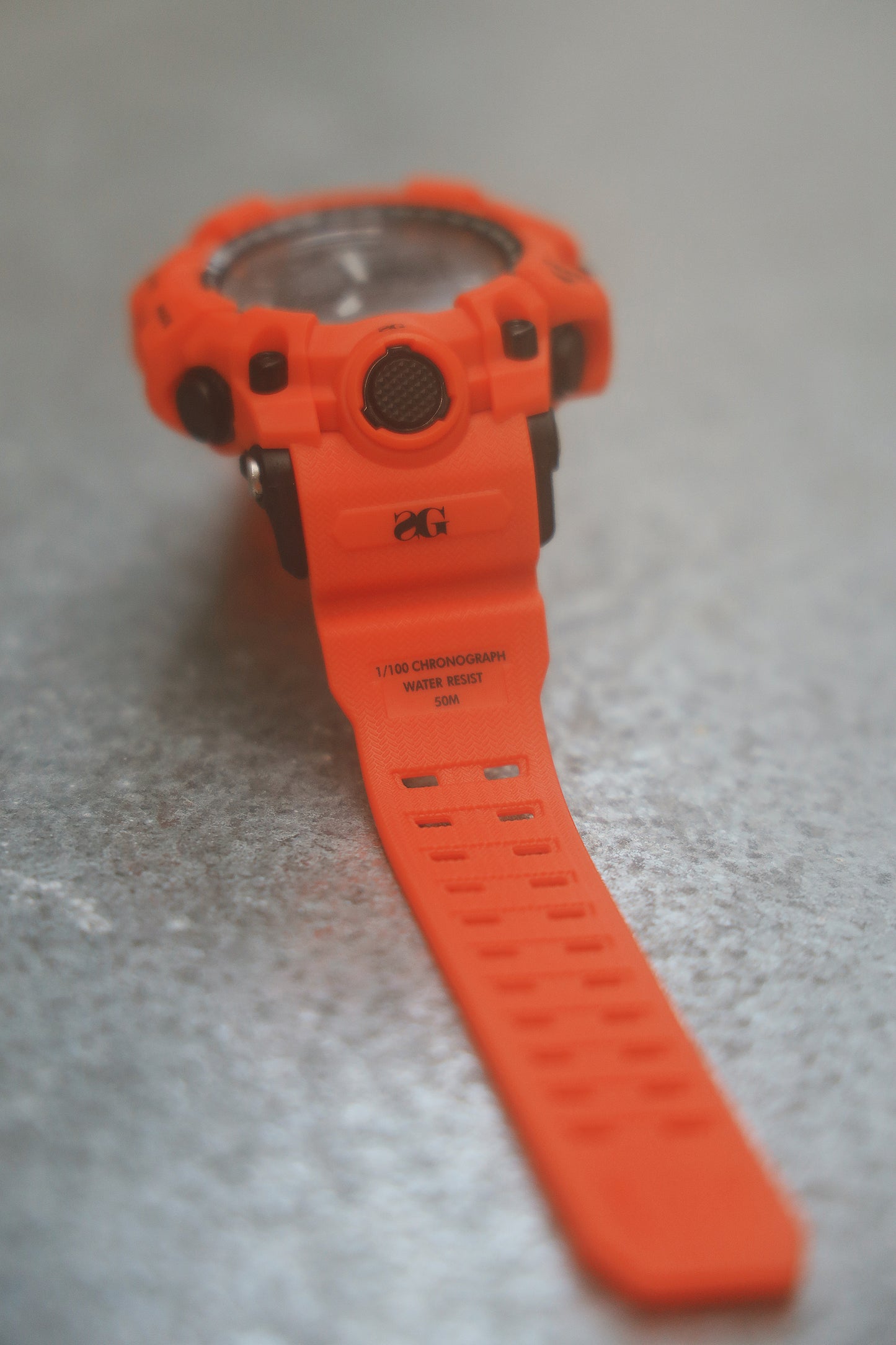 Z-Shock Watch (Orange)