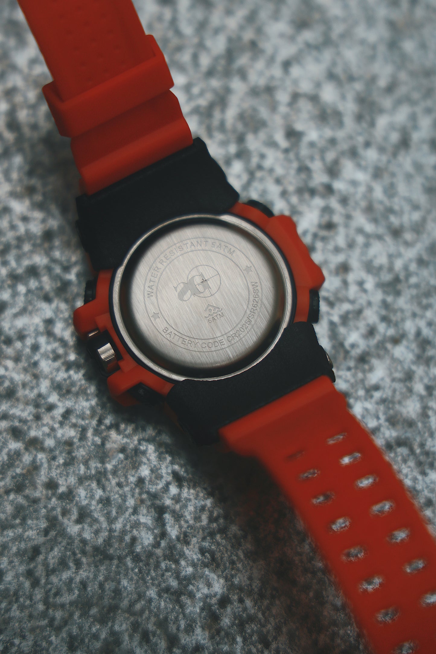 Z-Shock Watch (Orange)