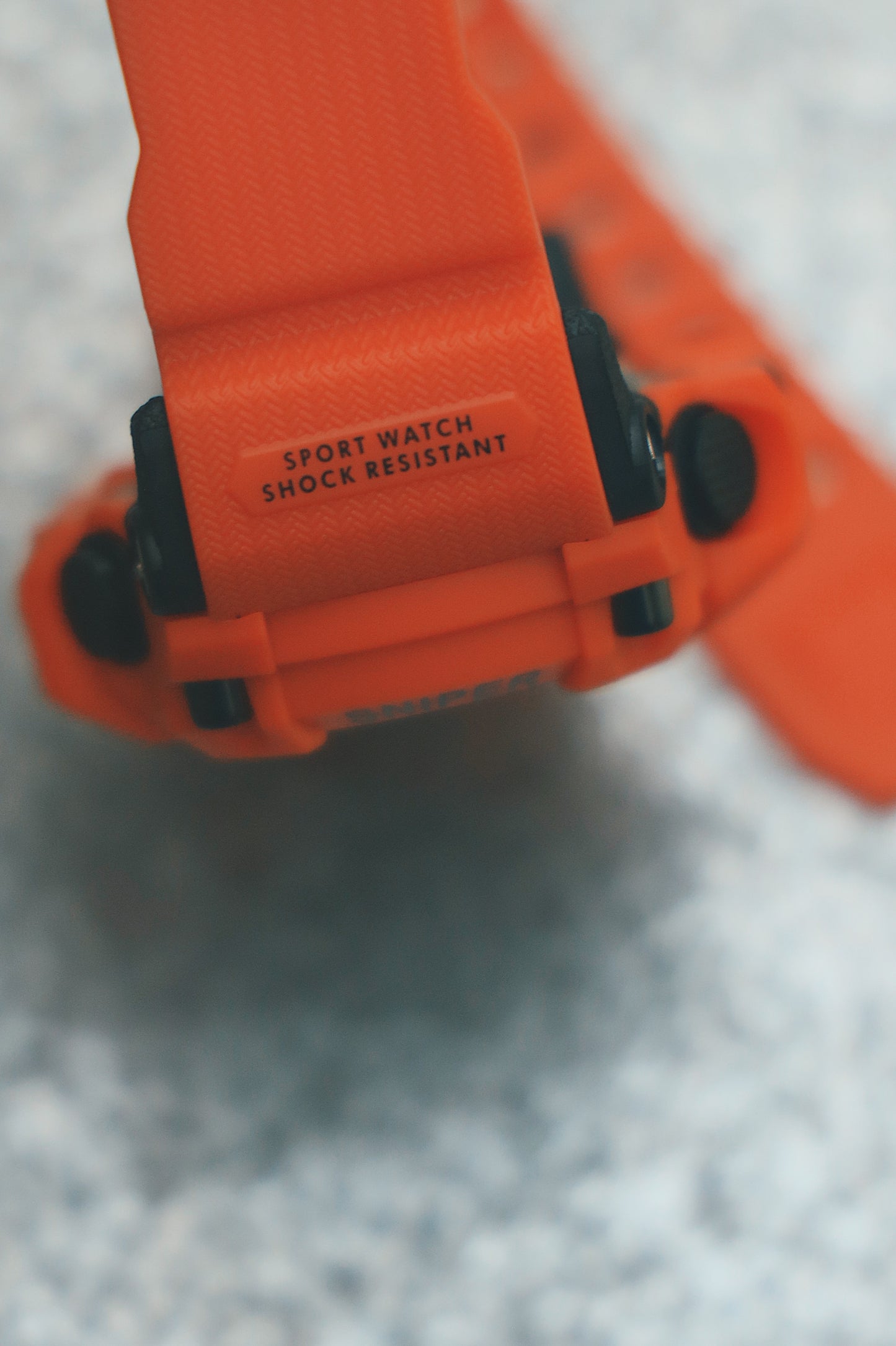 Z-Shock Watch (Orange)