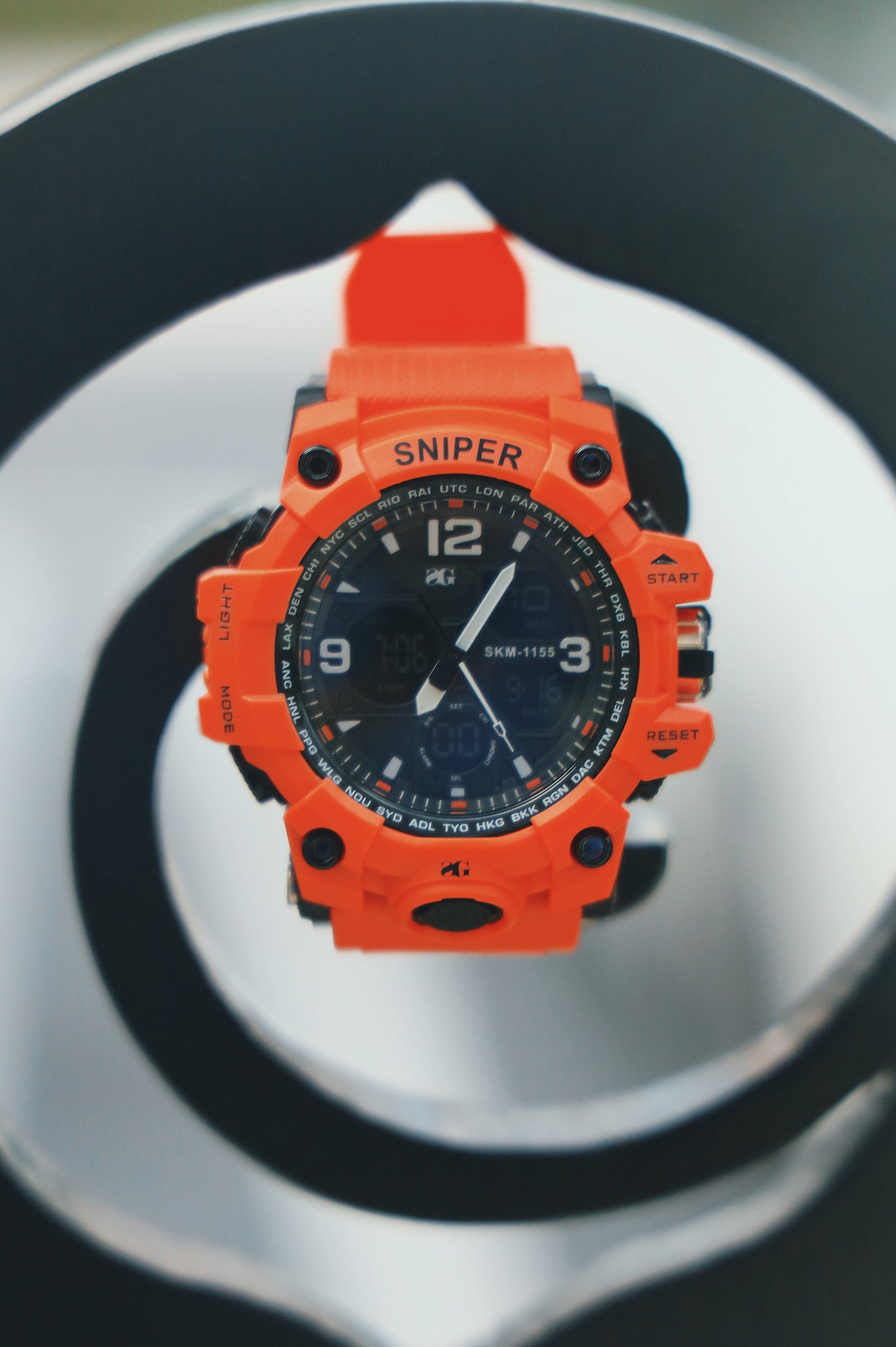 Z-Shock Watch (Orange)