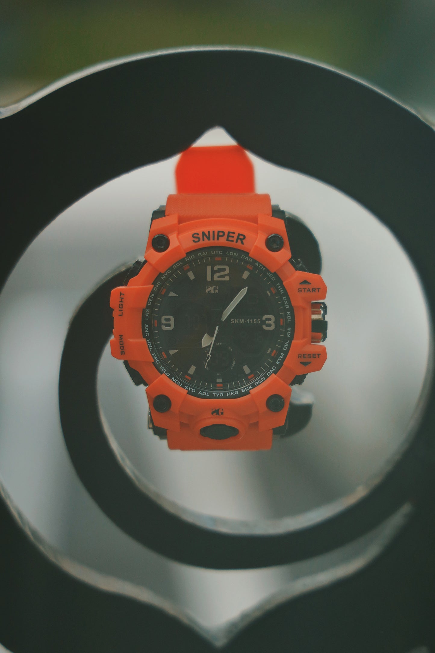 Z-Shock Watch (Orange)