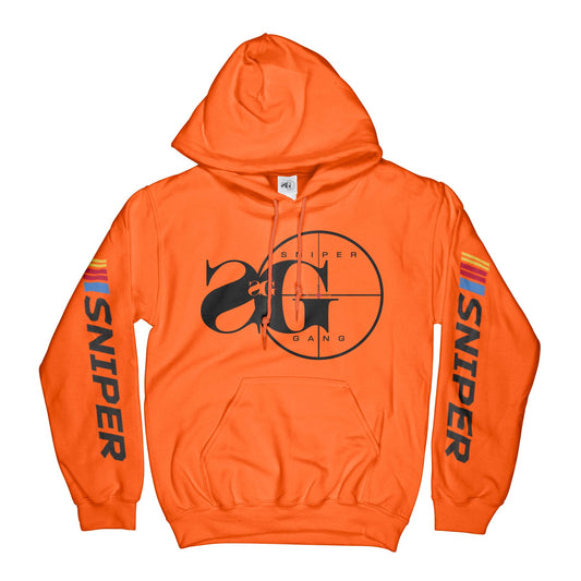 SG Logo Nascar Hoodie (Orange)