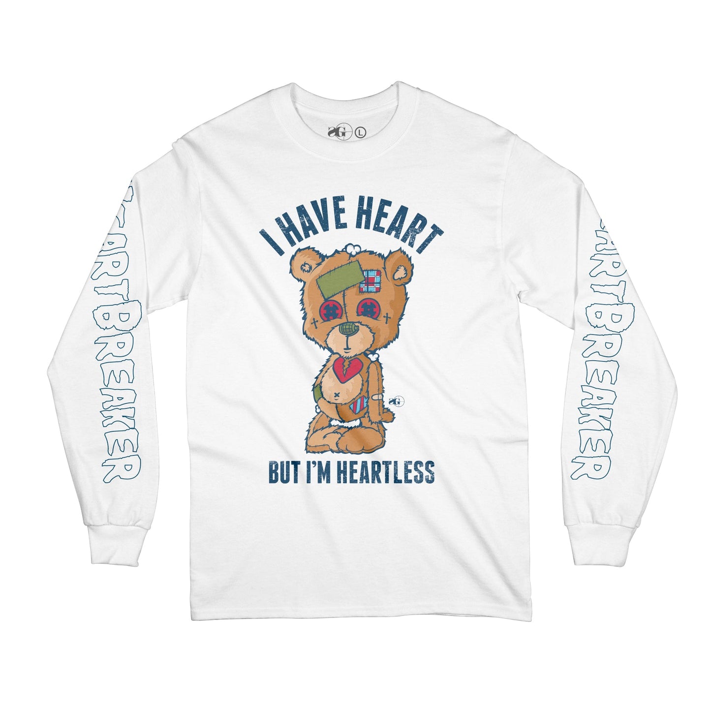 Heartless Long Sleeve Tee (Hat + Gummy Bear BUNDLE)