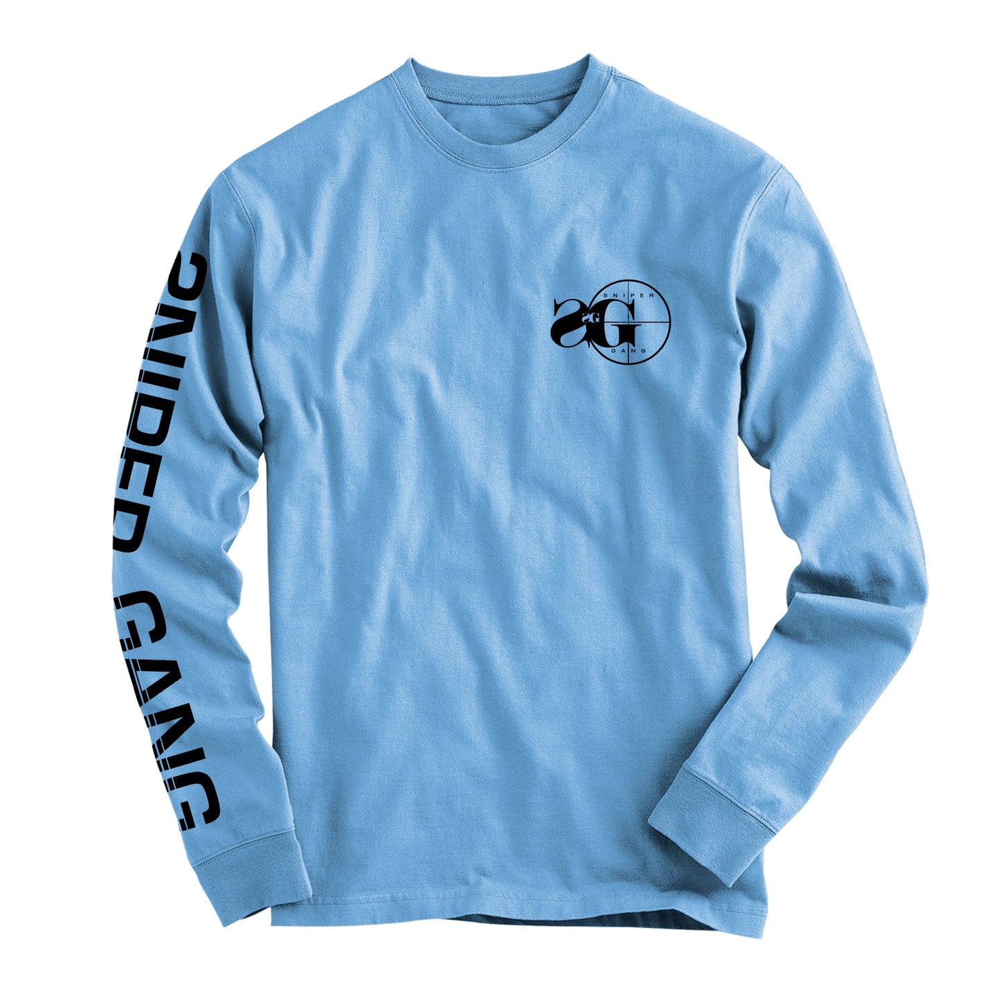 Long Sleeve Logo (Carolina Blue)